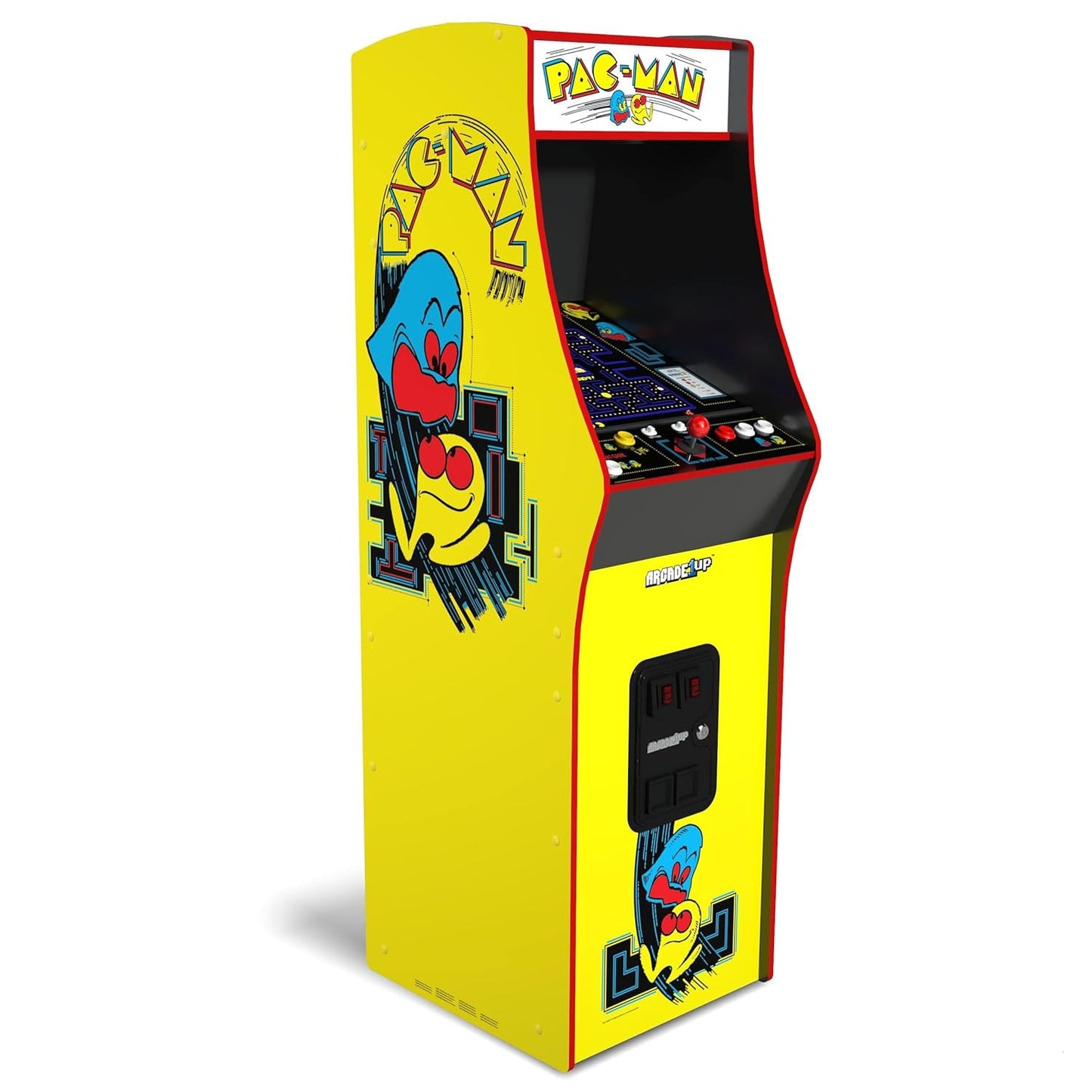 Arcade1Up PAC-MAN Deluxe Arcade Machine for Home Gaming Fun