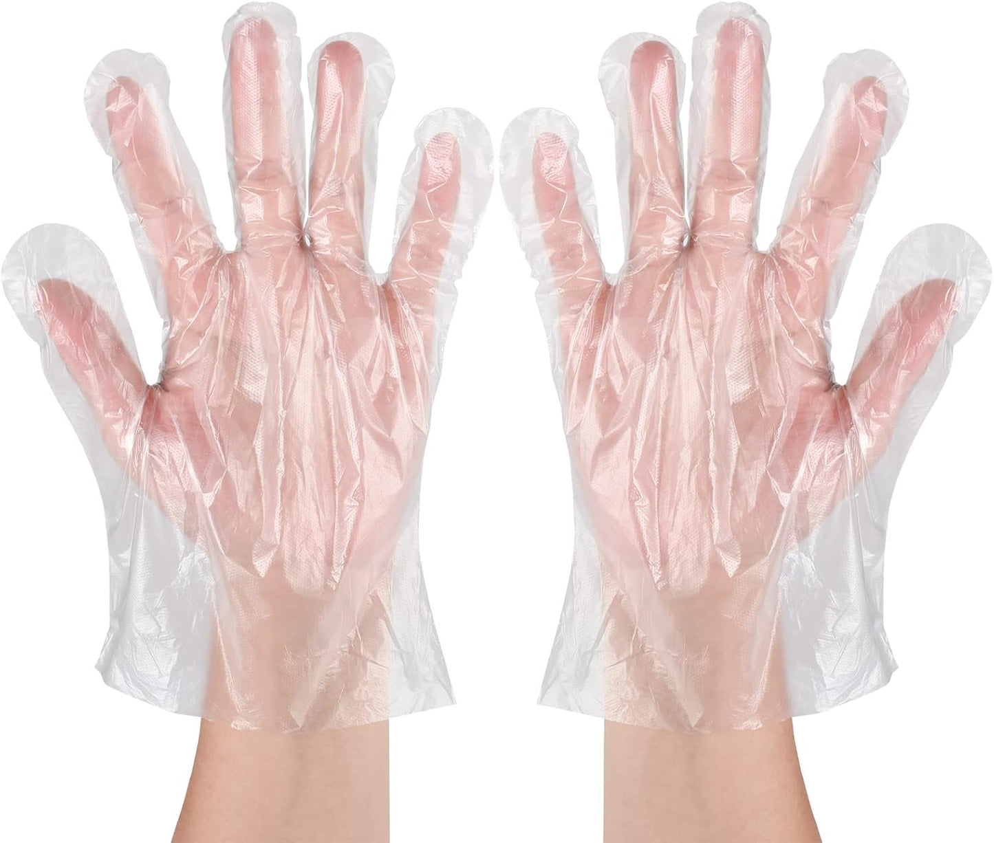 500-Pack Disposable Food Prep Gloves - Food Safe & Easy Cleanup