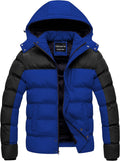 Men's Waterproof Puffer Jacket Winter Parka - Warm Thick Ski Coat