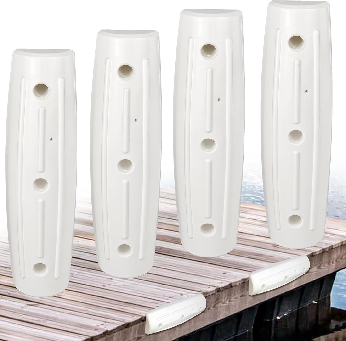 Dock Fender Bumpers for Boats - Soft UV-Resistant Protection