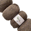 Chunky Merino Wool Yarn for Crocheting 4-Skein Pack - Soft Variegated