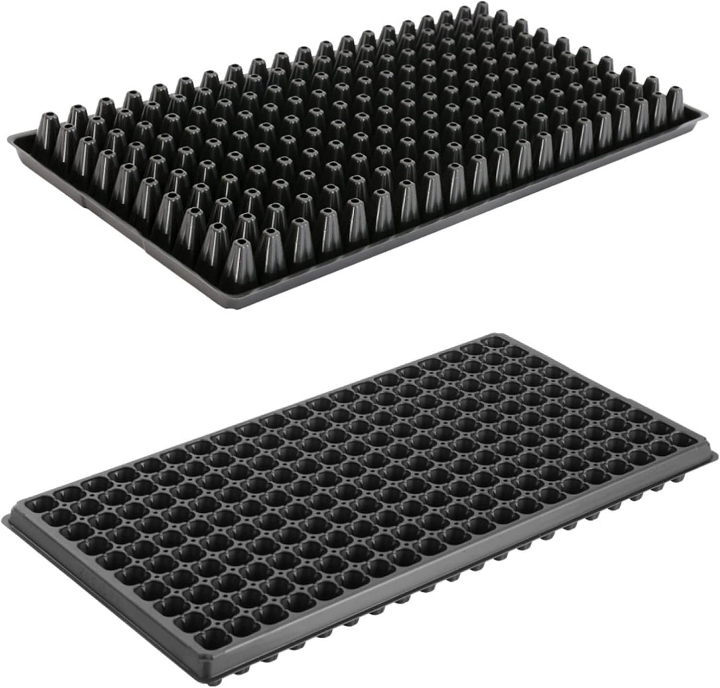 200 Cell Plug Tray for Seed Starting - Durable Seedling Flats