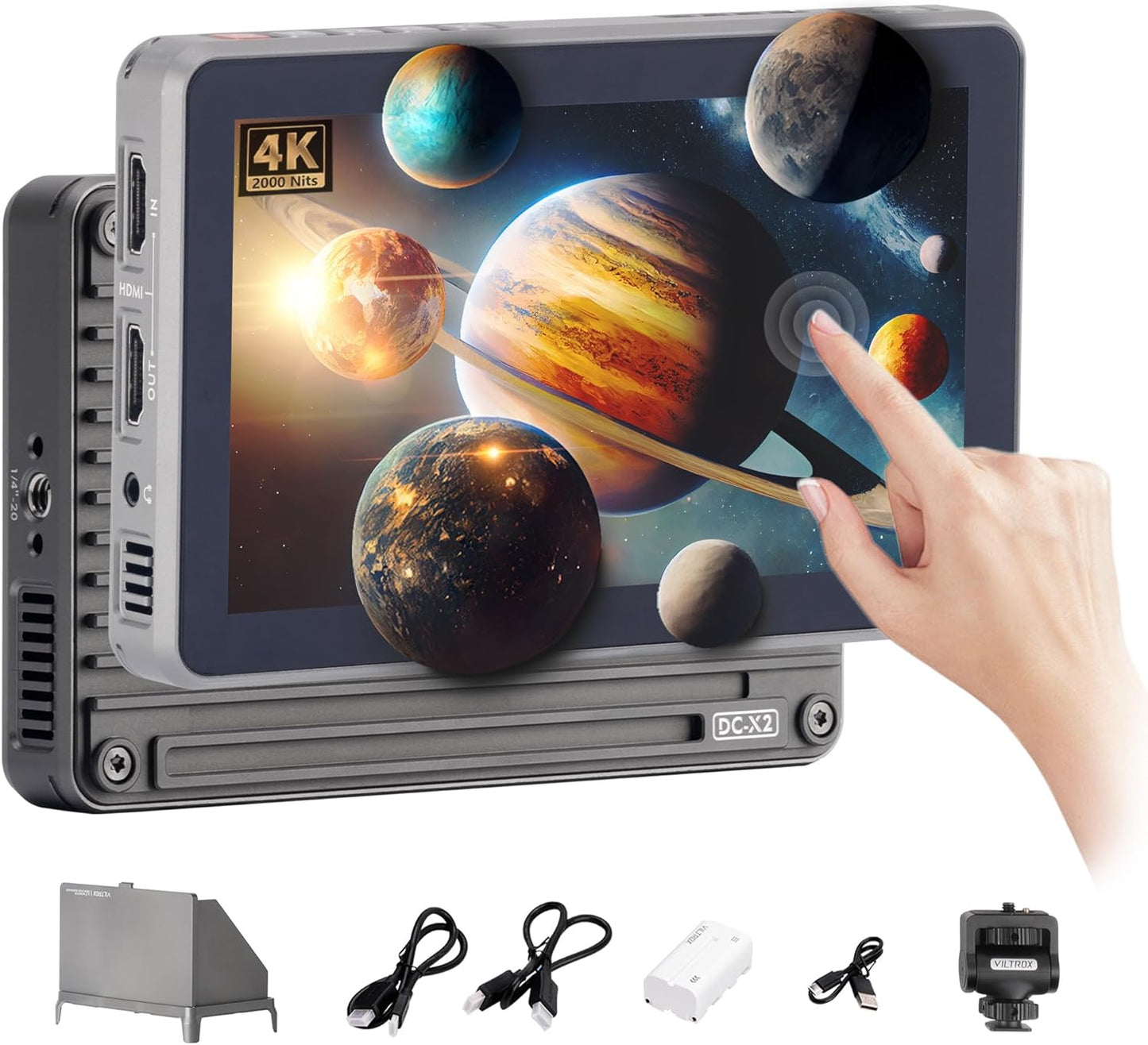 VILTROX DC-X2 6 Inch Touchscreen Camera Field Monitor Review