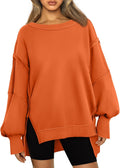 Trendy Queen Womens Oversized Crewneck Sweatshirt - Cozy Casual Fit