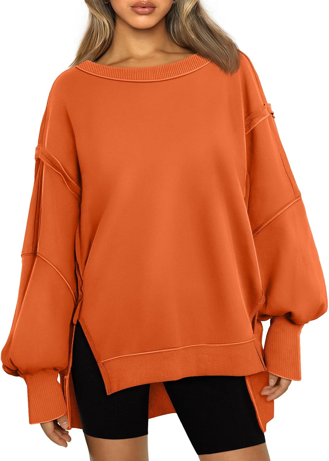 Trendy Queen Oversized Sweatshirts for Women and Teen Girls