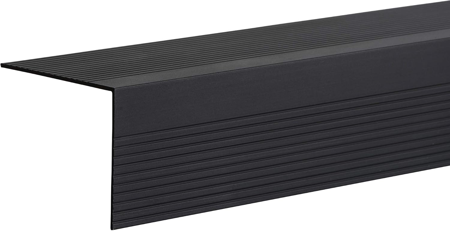 TMH Stair Nosing Edge Protector - Durable Dark Bronze Aluminum