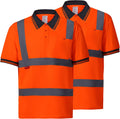 ProtectX High Visibility Short Sleeve Reflective Safety T-Shirt 2