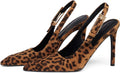 Coutgo Women's Slingback High Heels Pointed Toe Stilettos - Chic Dress