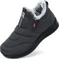 Womens Winter Snow Boots - Waterproof Fur Lined Ankle Slip On SHIBEVER