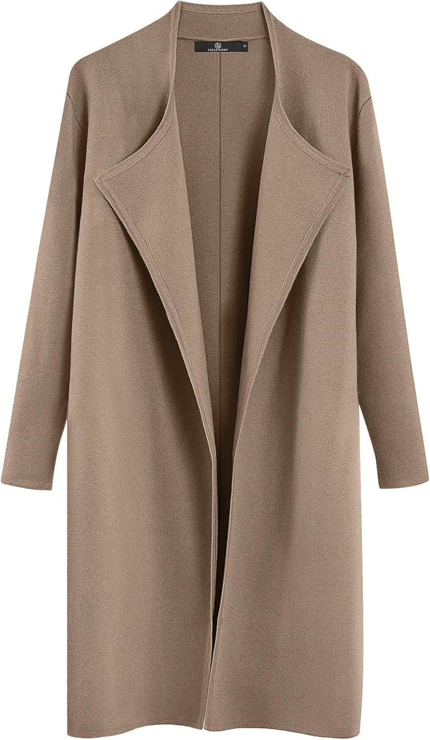 LILLUSORY Women's Long Cardigan Sweaters for Trendy Winter Style
