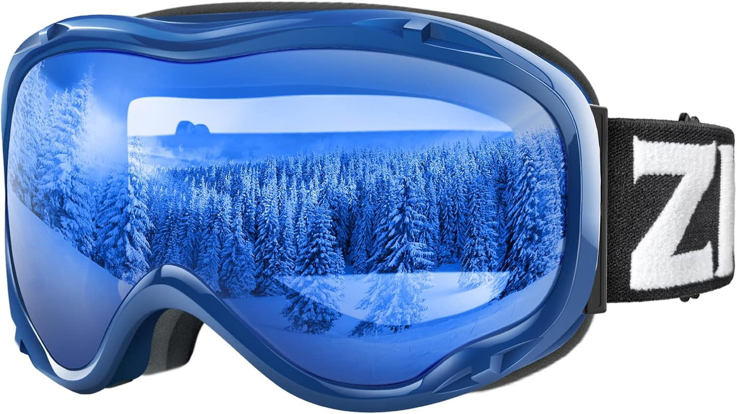 ZIONOR Lagopus B1 Ski Goggles - Anti Fog UV Protection for All