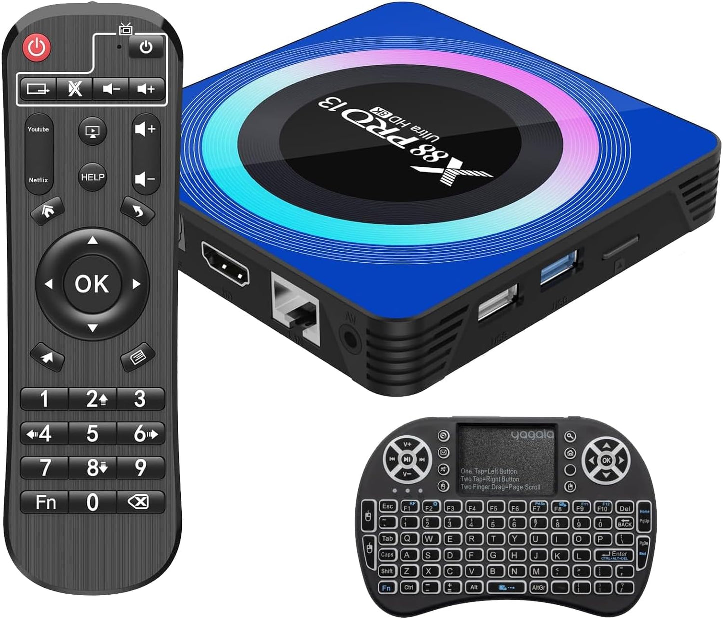 Fast 8K Streaming: Sidiwen Android TV Box 13.0