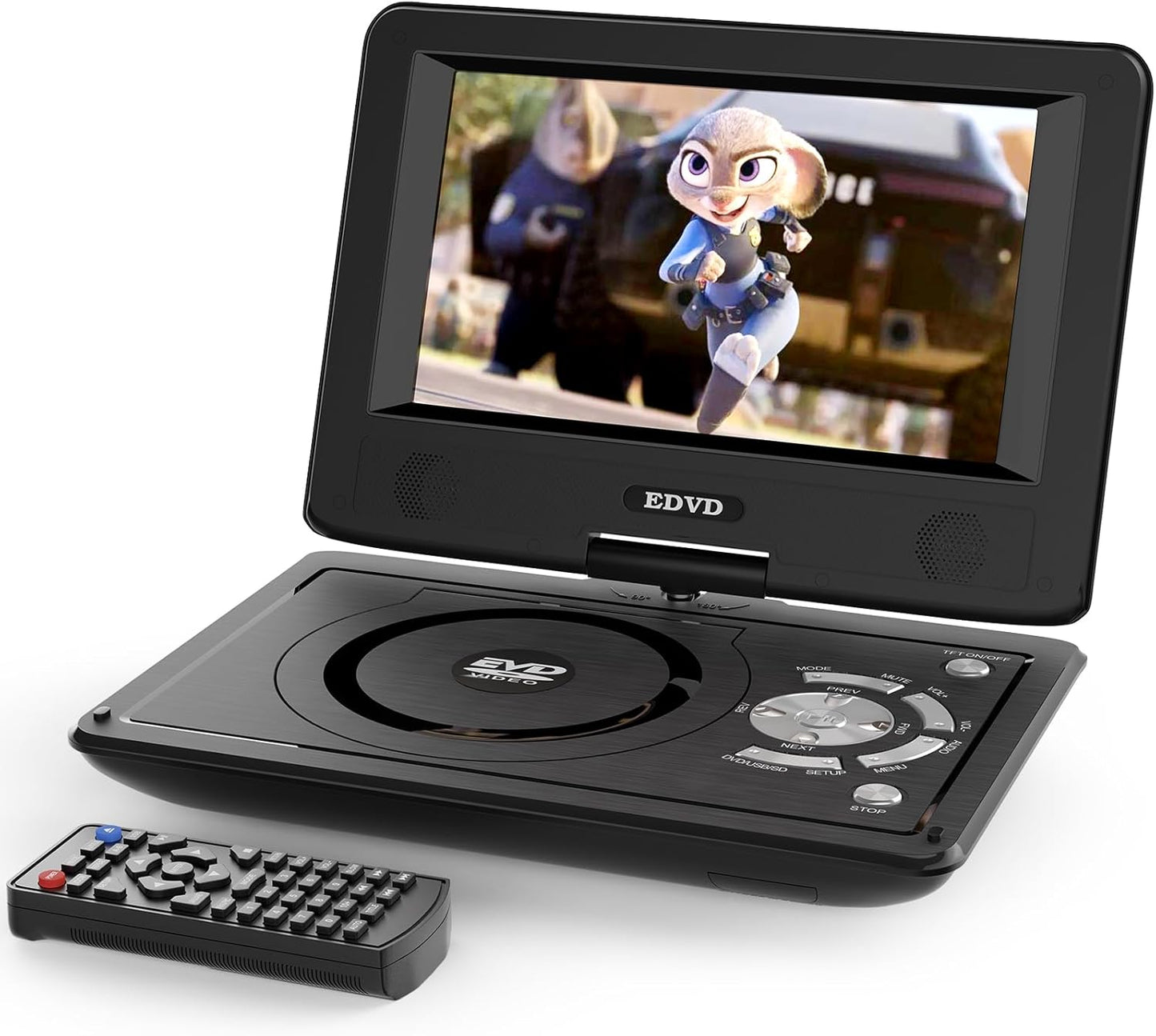 11.5 Portable DVD Player for Kids with Swivel HD Screen