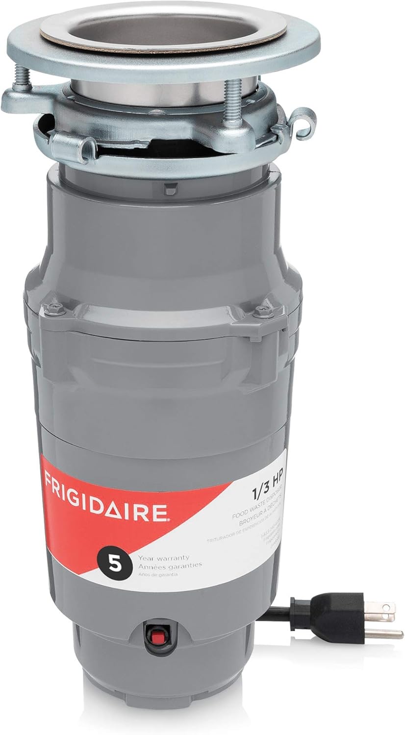 Frigidaire 1/3 HP Corded Garbage Disposal for Kitchen Sinks