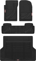 FlexTough Advanced Heavy Duty Rubber Car Floor Mats & Cargo Liner