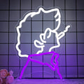 Anime Cowboy Neon Sign for Wall Decor - LED Light Up Sign