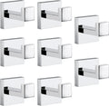 Towel Hooks For Bathrooms Chrome Polished SUS304 Stainless Steel - 8
