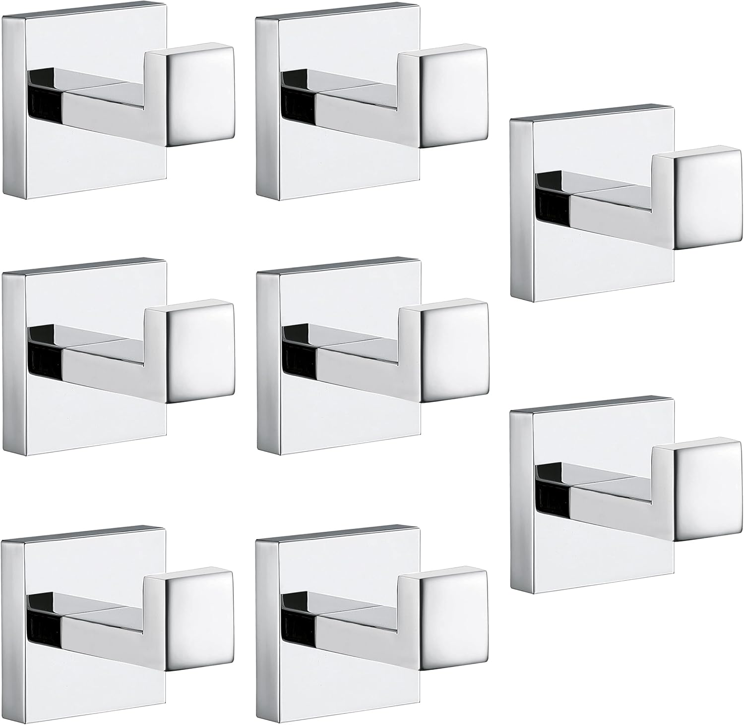 SUS304 Stainless Steel Towel Hooks for Bathroom and Kitchen