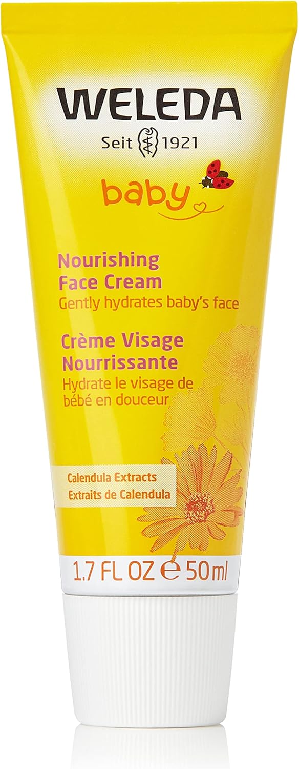 Weleda Baby Calendula Nourishing Face Cream - Gentle Plant Moisturizer