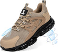Steel Toe Shoes for Men Lightweight Breathable Work Sneakers - Air