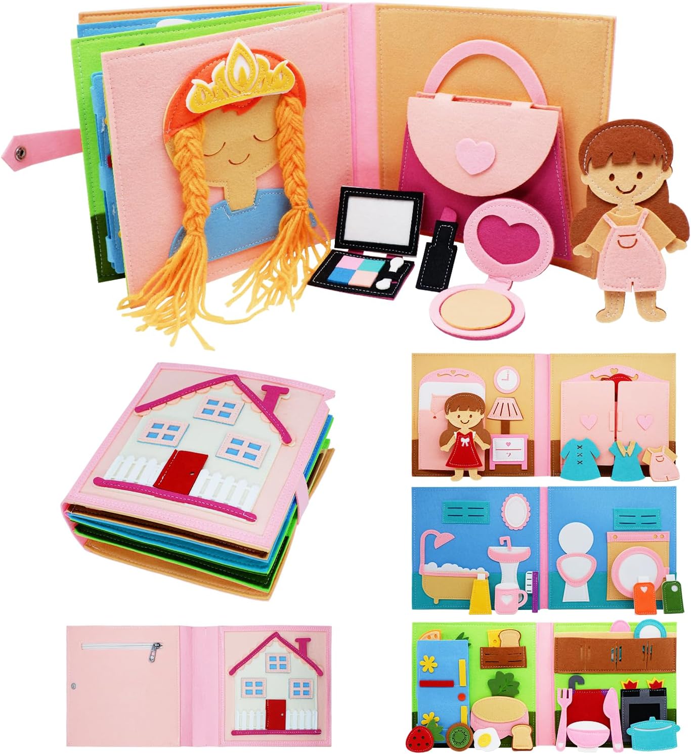 Interactive Educational Toddler Busy Book - BizyKoady