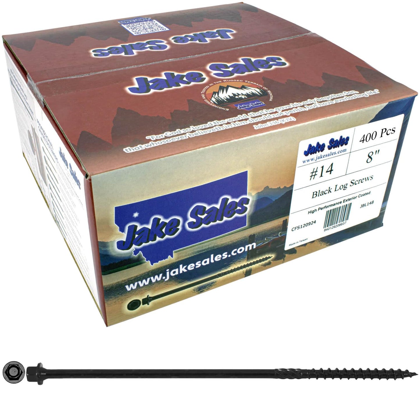 Heavy Duty Black Timber Screws for Landscaping Projects