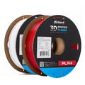 PLA+ 1.75mm Filament 2 Pack White & True Red - High Accuracy PLA Pro