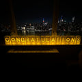 Congratulations Light Up Letters Luminary Bags - Easy Setup Congrats