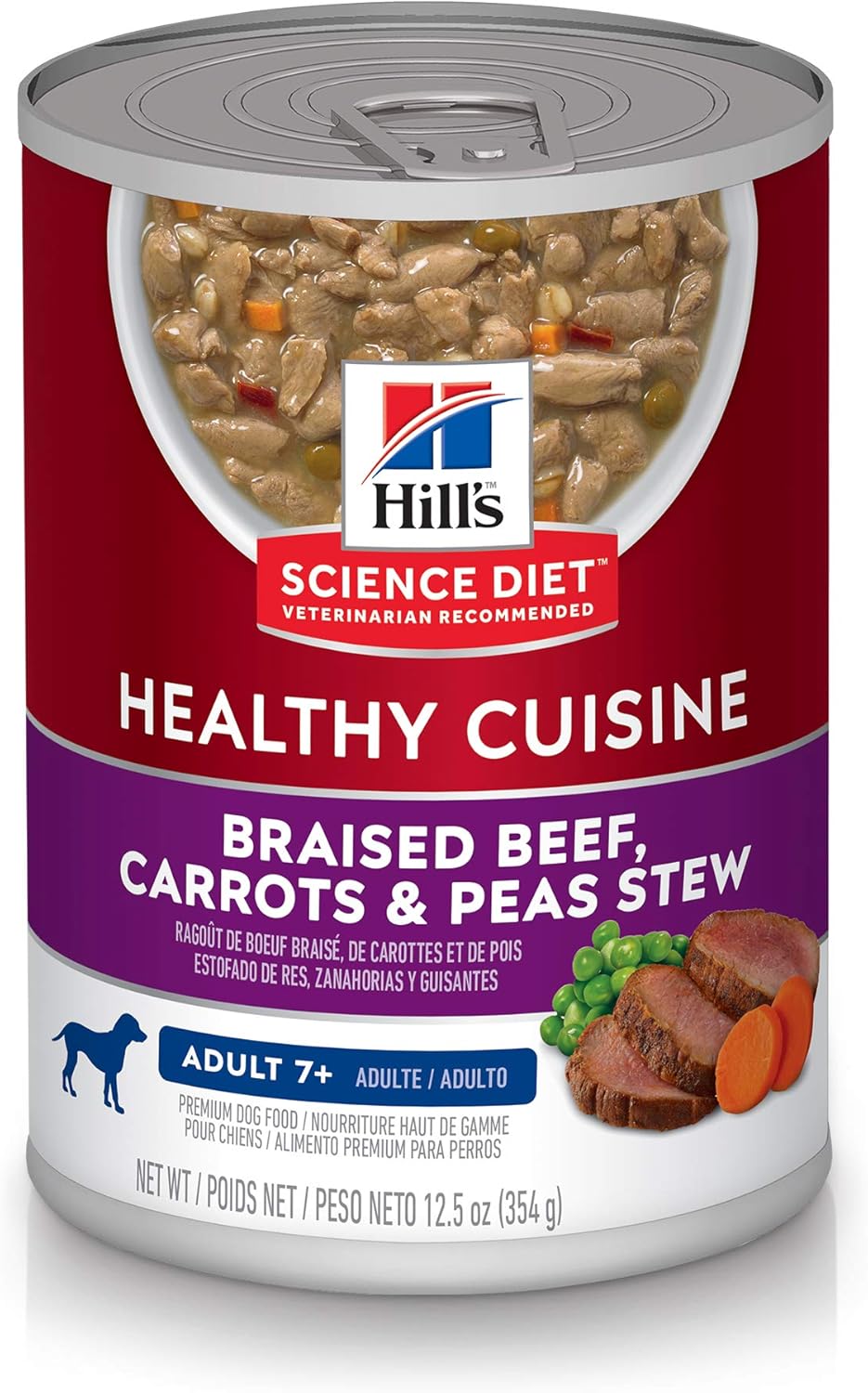 Hill's Science Diet Healthy Cuisine Senior Wet Dog Food Stew