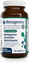 Multigenics Chewable Multivitamin - Orange Chewables for Daily Support