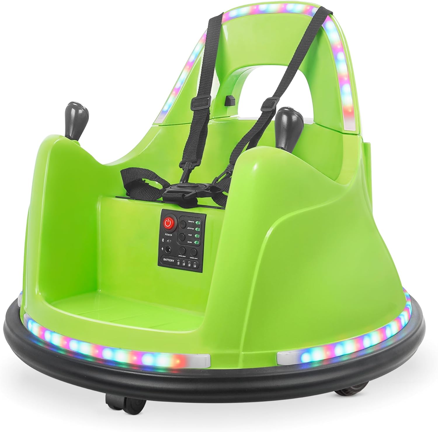 Kidzone WiFi Bumper Car for Kids 1.5-6 Years Old with Remote