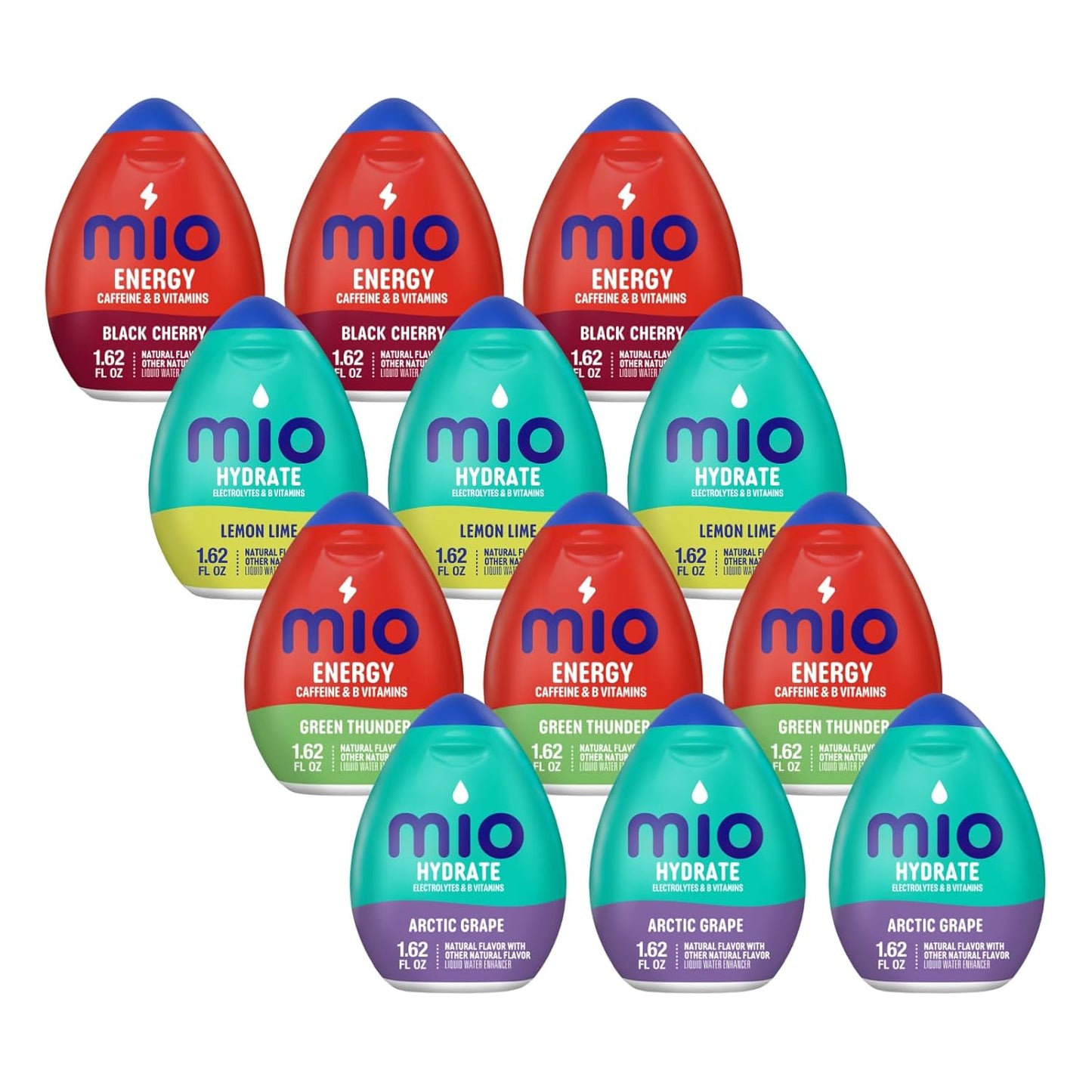 Mio Energy Liquid Water Enhancer Variety Pack for Flavor Boost