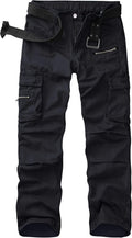 Hiking Pants Women Relaxed Fit Cargo Pants with Zipper Pockets
