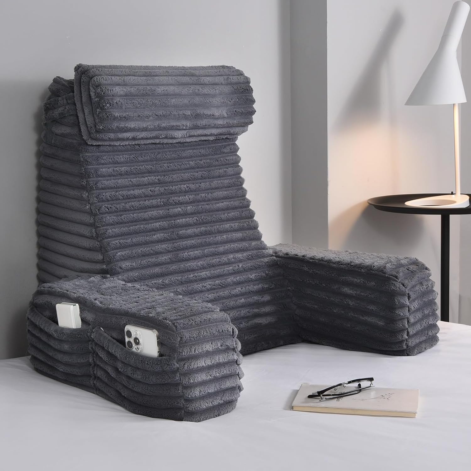 ENITYA Reading Pillow for Sitting in Bed - Ultimate Comfort