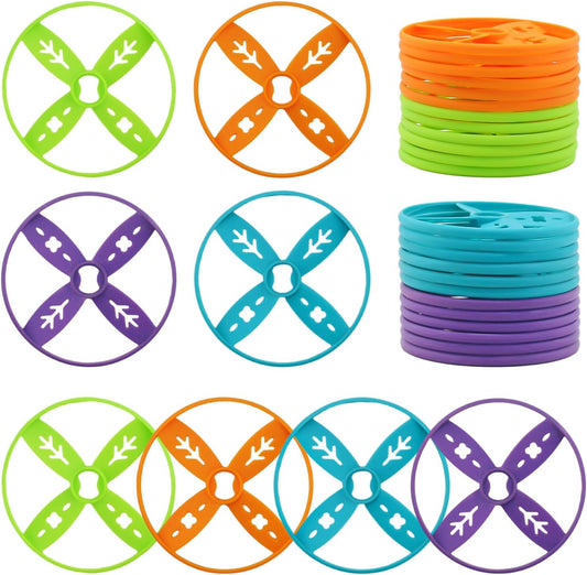 24 Pack Flying Discs - Fun for Kids 4-8!