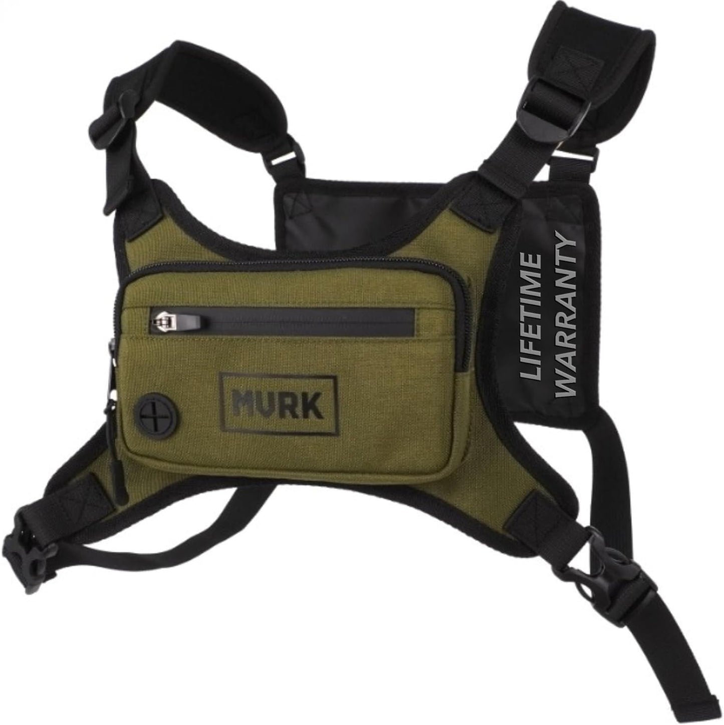 MVRK Water Resistant Chest Pack for Running and Workouts