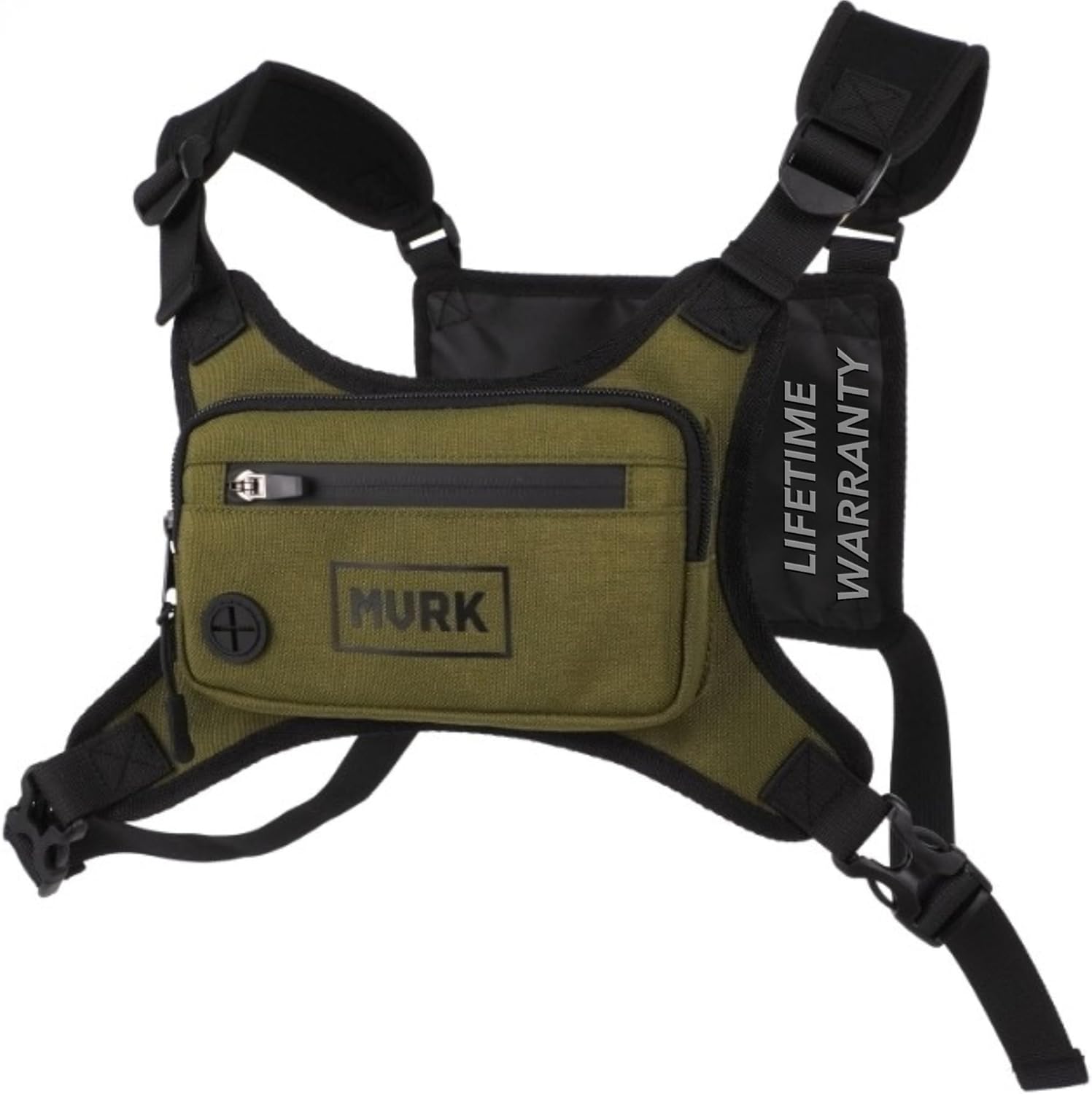 MVRK Water Resistant Chest Pack for Running and Workouts