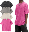 Eiscntd Oversized Heavyweight Cotton T-Shirts - Vintage Washed Baggy
