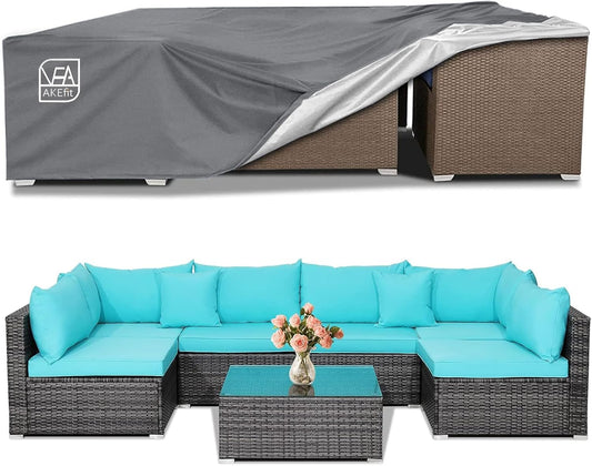 AKEfit Heavy Duty Waterproof Patio Furniture Covers for Outdoor