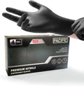 Food-Safe Black Nitrile Gloves, Latex-Free, Small