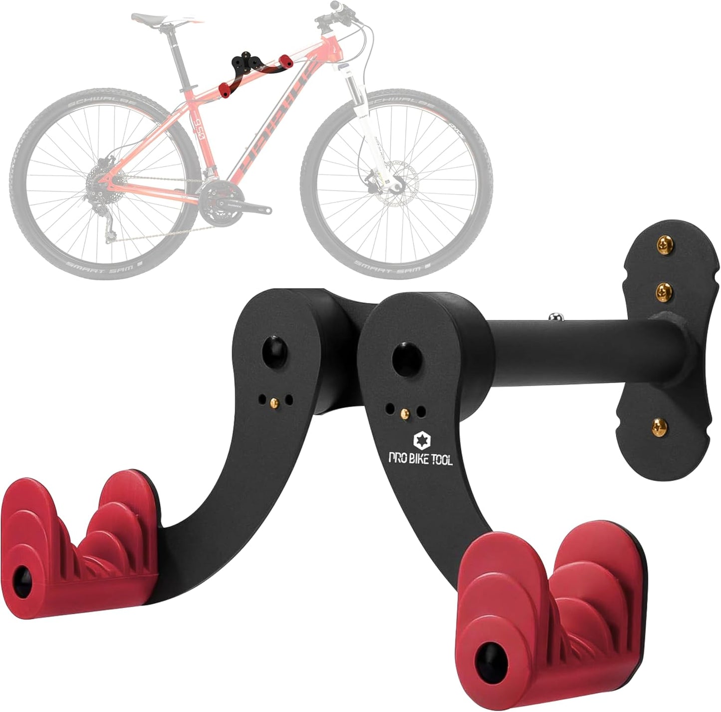 PRO BIKE TOOL Horizontal Indoor Bike Rack for Safe Storage