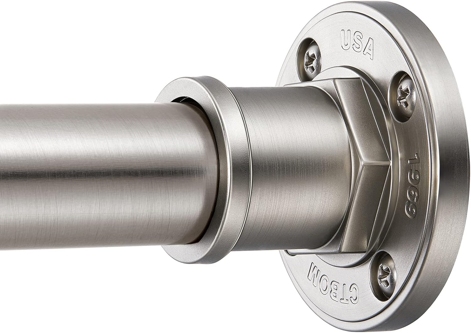 BRIOFOX Never Rust Tension Rod 43-72 Inch