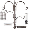 91in 4-Hook Feeding Station Multi-Feeder Stand - Attracts Birds