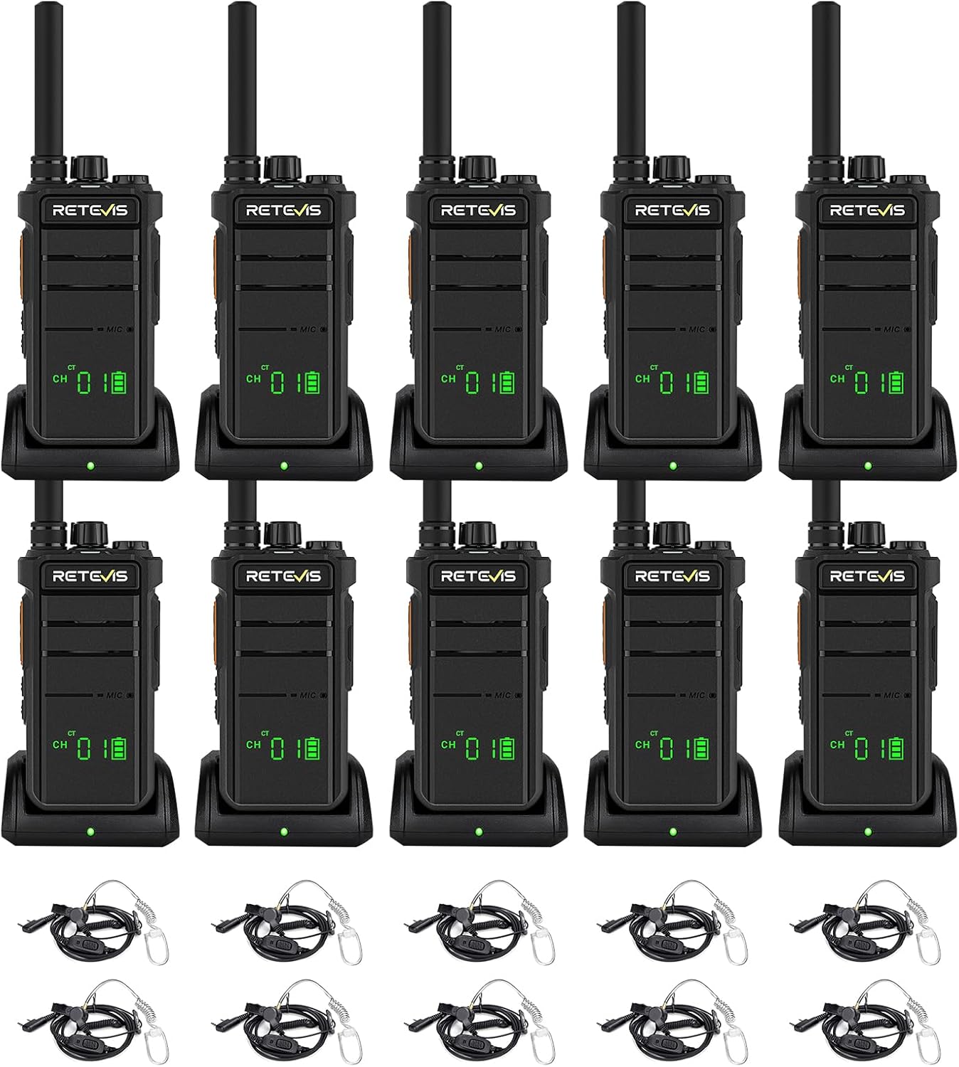 Retevis RB26H Walkie Talkies Long Range for Team Communication