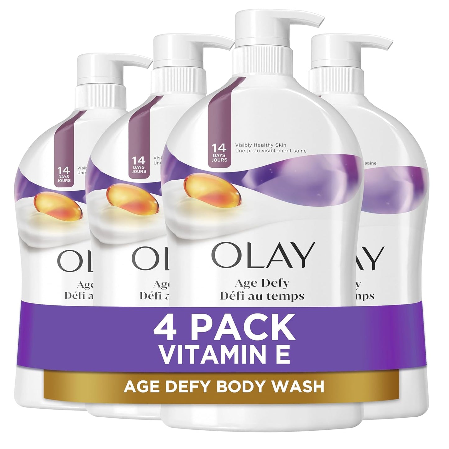 Olay Age Defying Body Wash for Women with Vitamin E & B3