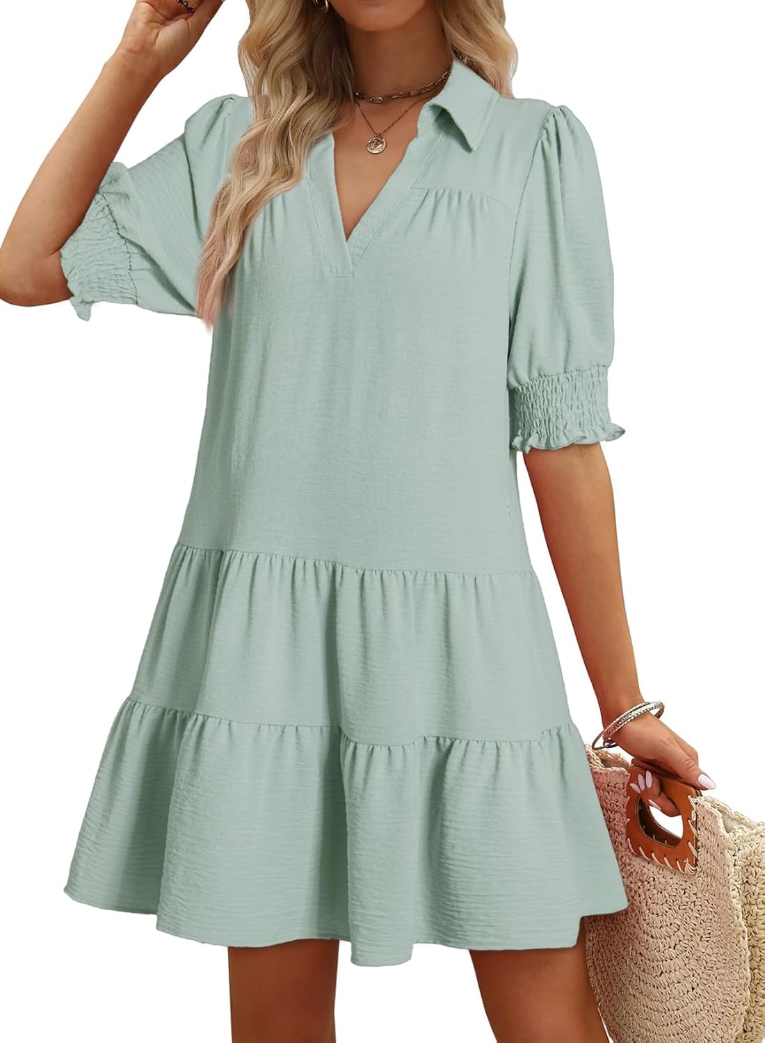 Dokotoo Casual Dresses for Women: Flattering Summer Midi Style