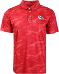 Men's NFL Team Logo Camo Color Polyester Polo - Team Fit
