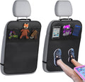 Back Seat Cover For Kids + 3 Pocket Organizer - X-Large Kick Mats Pack