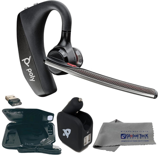 Voyager 5200 Bluetooth - Noise Canceling Mic, 6hr Battery