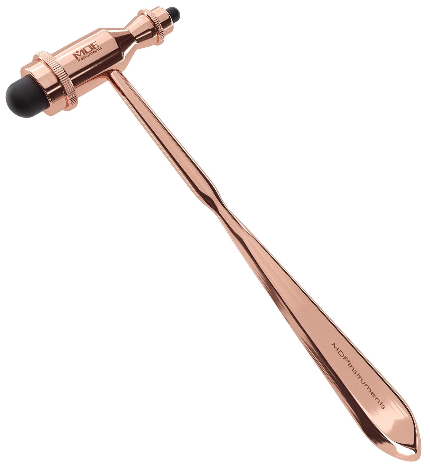MDF Instruments Rose Gold Tromner Reflex Hammer for Accurate Testing